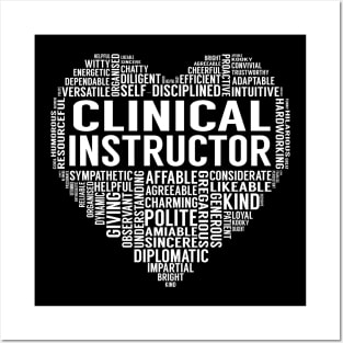 Clinical Instructor Heart Posters and Art